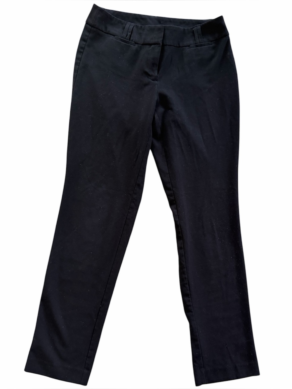 ANNE KLEIN Black Stretch Straight-Leg Pants Women’s Size 4 - Picture 2 of 8